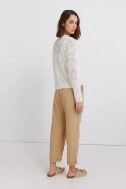 Clearance Springfield Pantalon jogger nude