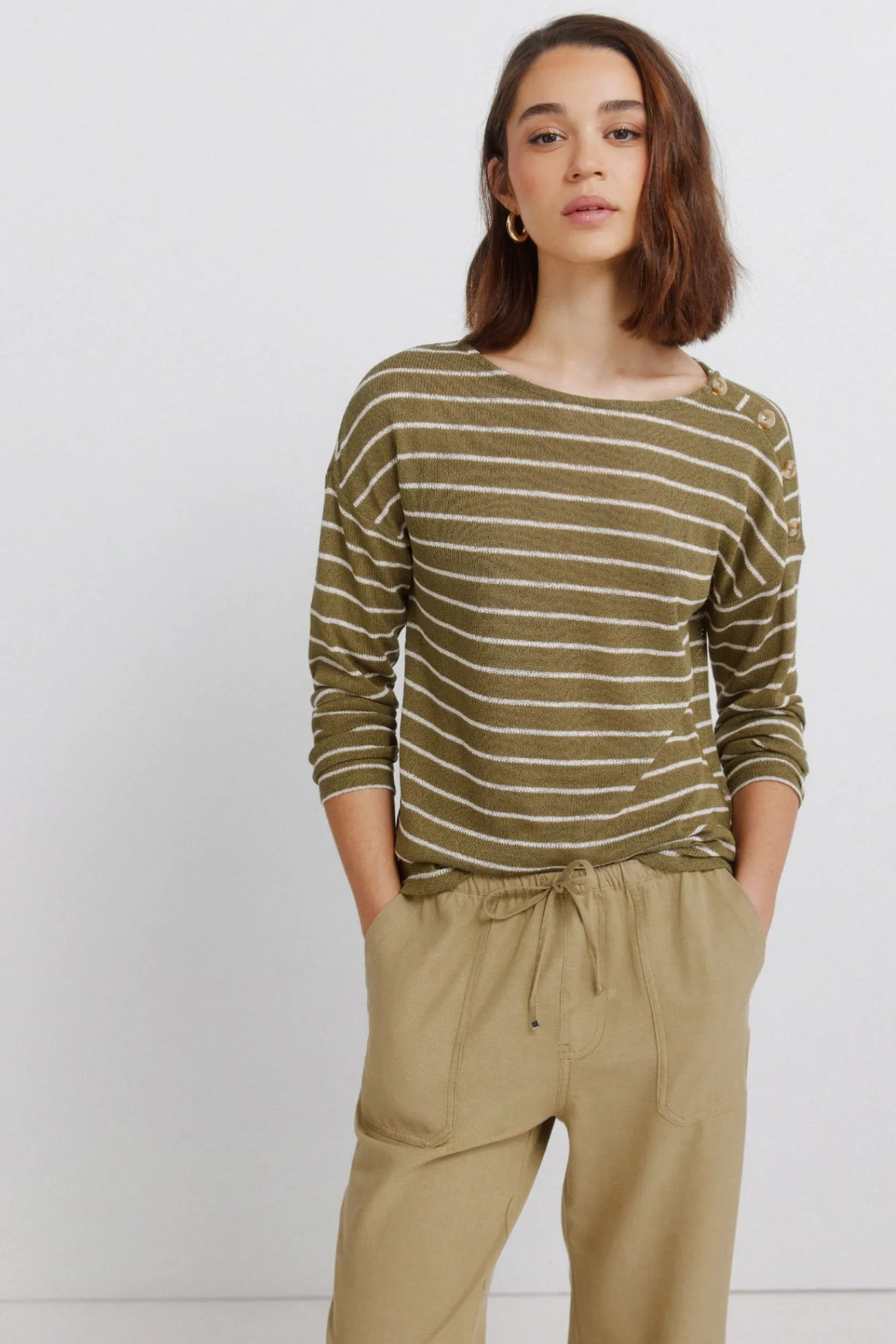 Best Springfield Pantalon jogger beige