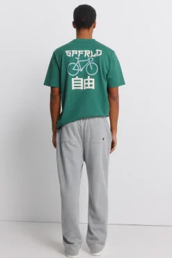 Sale Springfield Pantalon jogger ample gris
