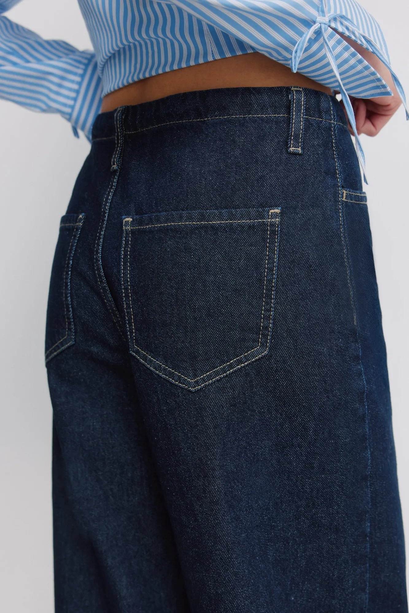Discount Springfield Pantalon jogger ample bleu