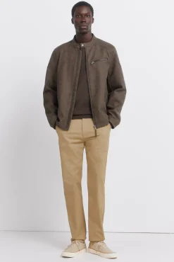 Clearance Springfield pantalon slim à micro-imprimé