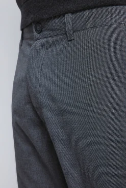 Hot Springfield Pantalon slim fit structuré gris