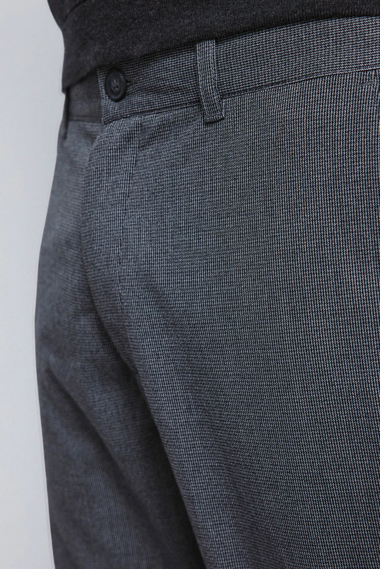 Hot Springfield Pantalon slim fit structuré gris