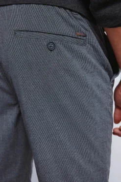 Hot Springfield Pantalon slim fit structuré gris