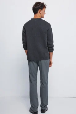 Hot Springfield Pantalon slim fit structuré gris