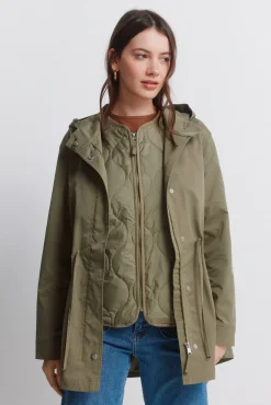 Online Springfield Parka &agrave; capuche d&eacute;perlante