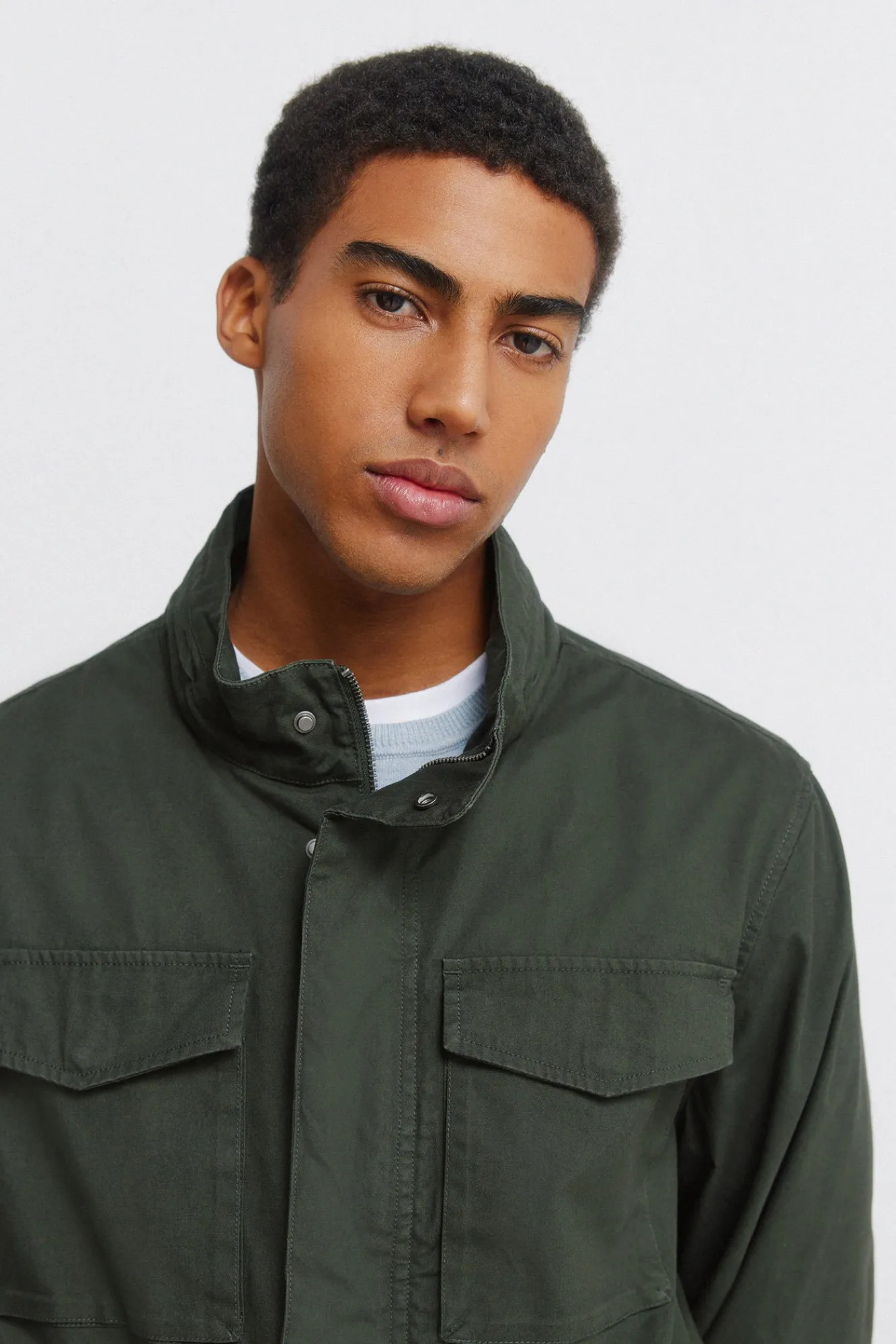 Clearance Springfield Parka en coton beige