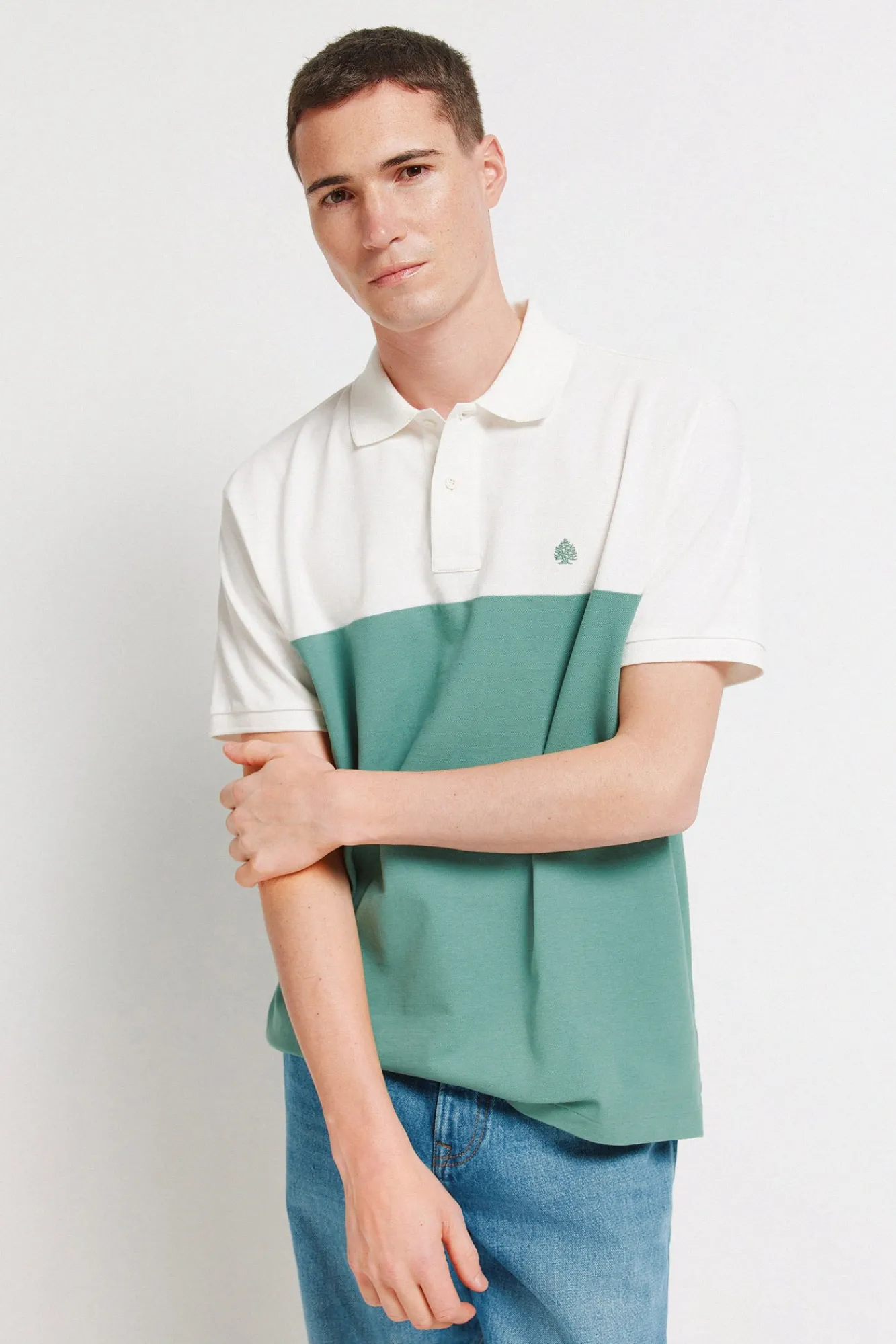 New Springfield Polo coupe regular fit en piqué