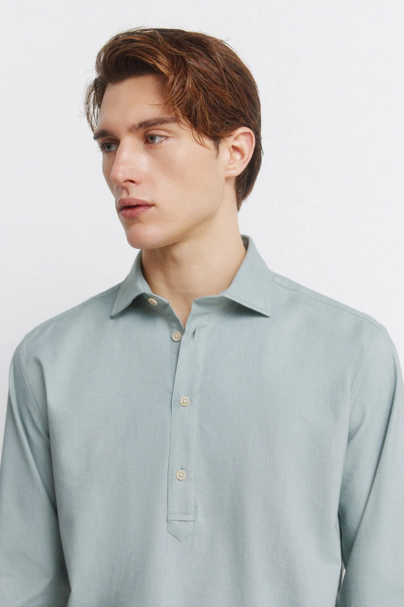 Discount Springfield polo Oxford léger vert