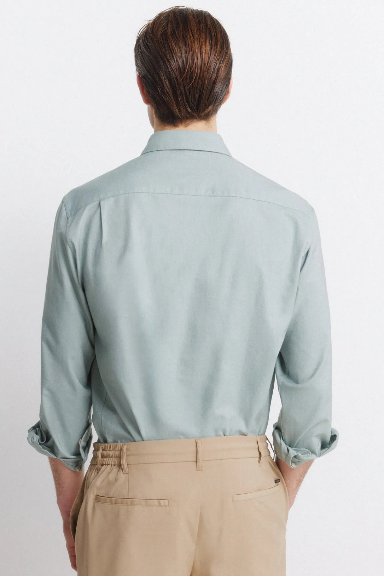 Discount Springfield polo Oxford léger vert