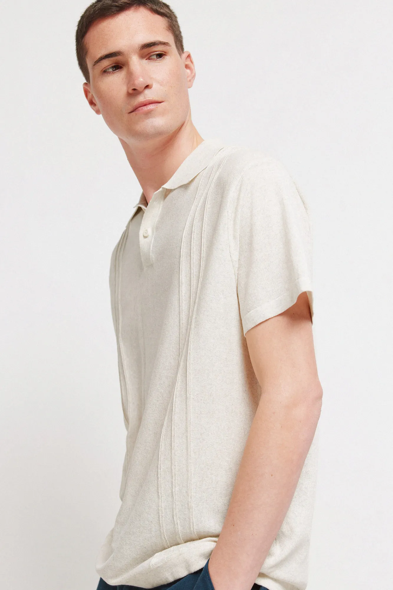 Hot Springfield Polo piqué gris