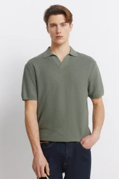 Hot Springfield Polo piqué vert