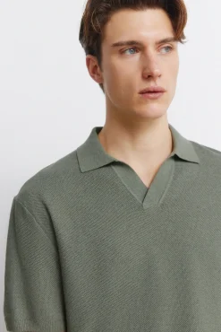 Hot Springfield Polo piqu&eacute; vert