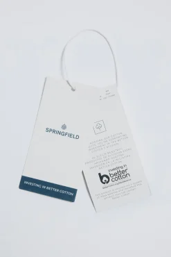 Discount Springfield Polo piqué basique regular fit vert