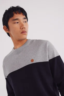 Hot Springfield Pull basique &agrave; blocs de couleurs
