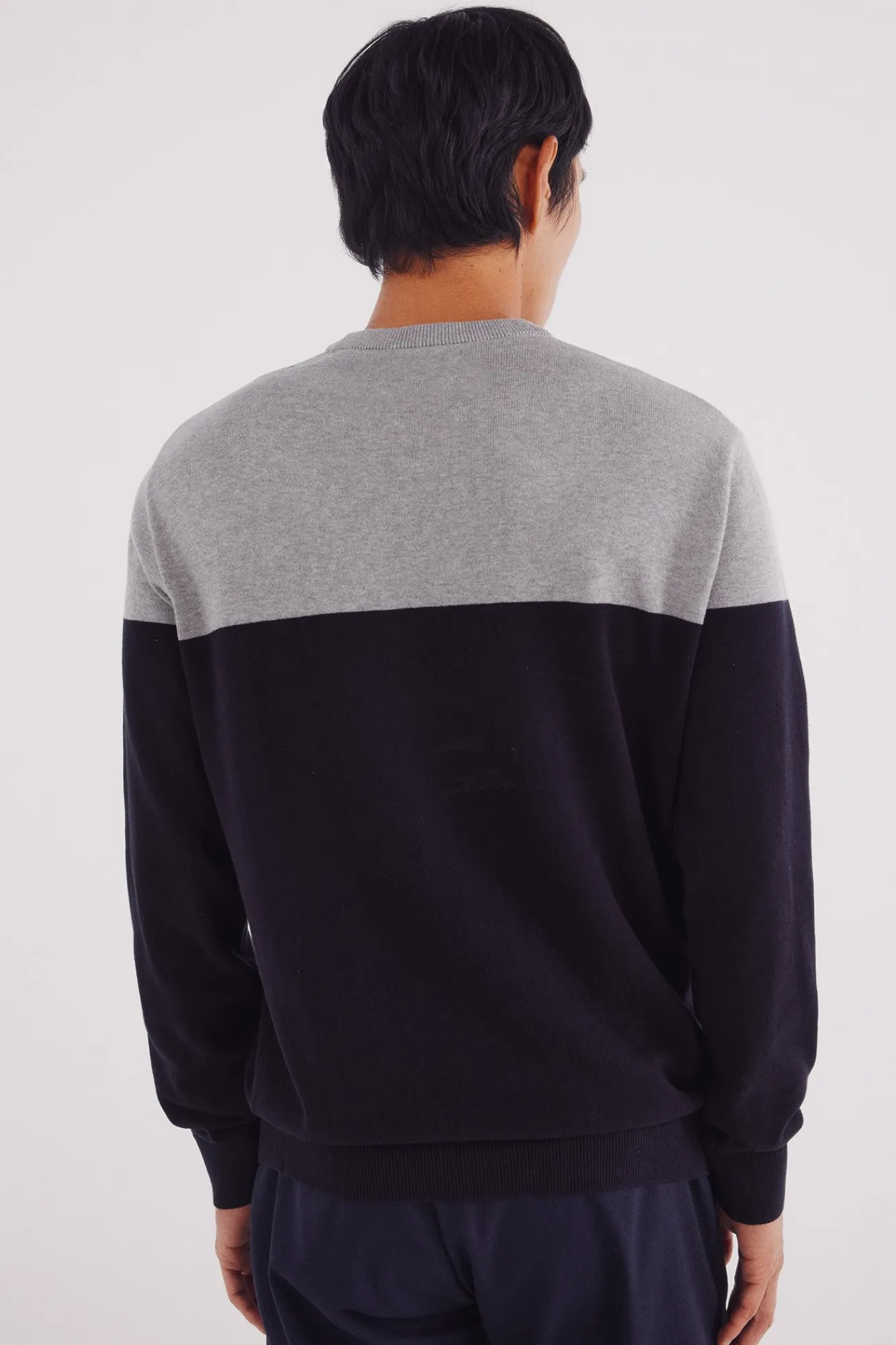 Hot Springfield Pull basique à blocs de couleurs