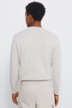 Springfield Pull basique à col en V nude