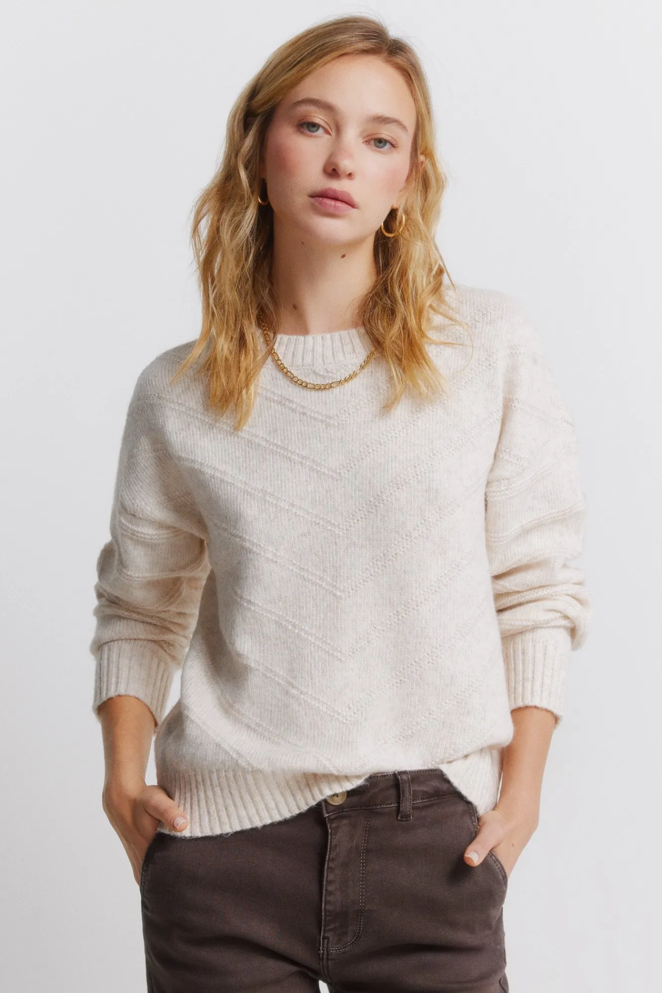 Online Springfield Pull Chevron marron
