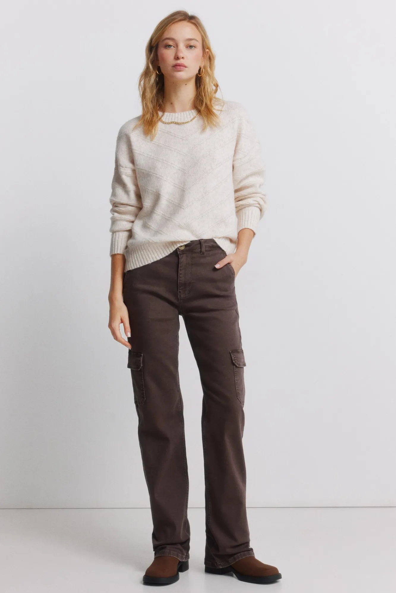 Online Springfield Pull Chevron marron