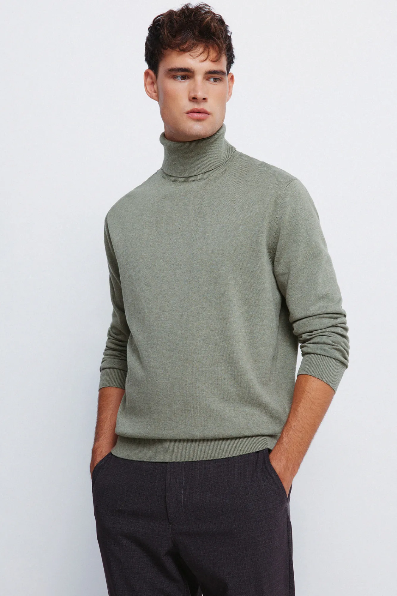 Clearance Springfield Pull col basique