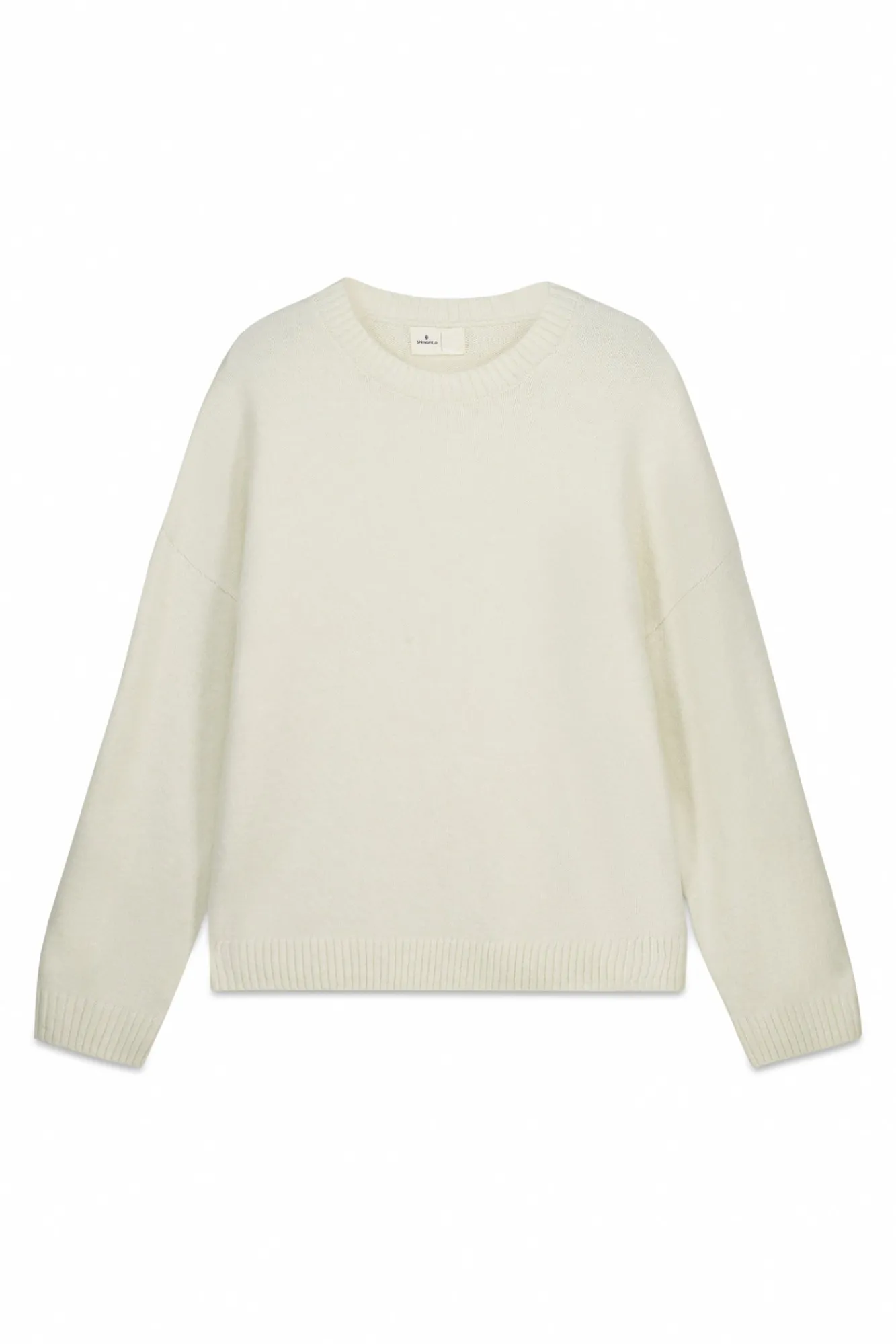 Hot Springfield Pull épaules tombantes marron