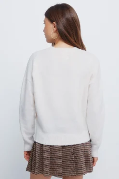 Online Springfield Pull intarsia pour chien &laquo;Cuddly&raquo; blanc
