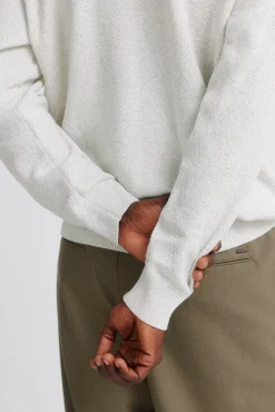Discount Springfield Pull maille double gris