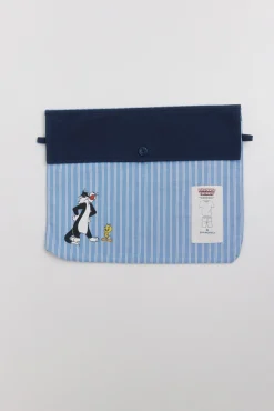 Hot Springfield Pyjama court Looney Tunes bleu