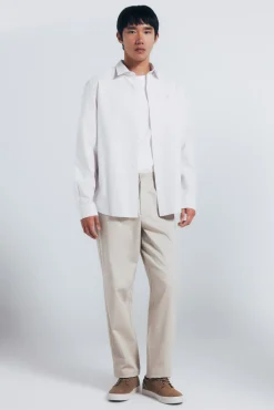 Best Springfield Rayures Oxford rayée gris