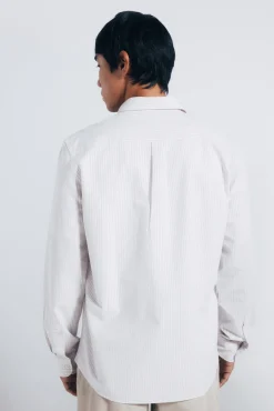 Best Springfield Rayures Oxford rayée gris
