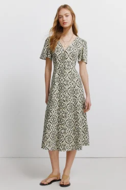 New Springfield Robe chemise imprim&eacute;e imprimé