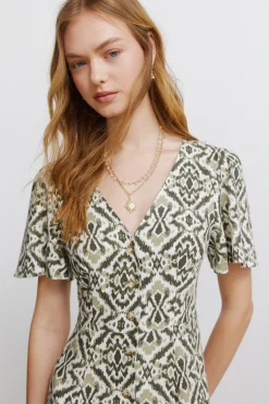 New Springfield Robe chemise imprim&eacute;e imprimé