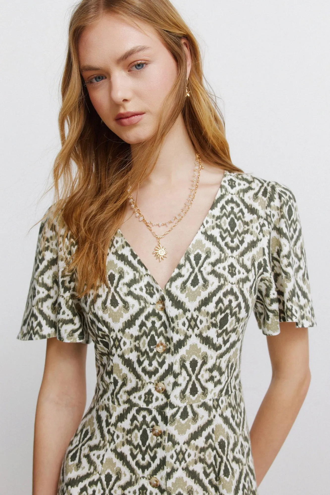 New Springfield Robe chemise imprimée imprimé