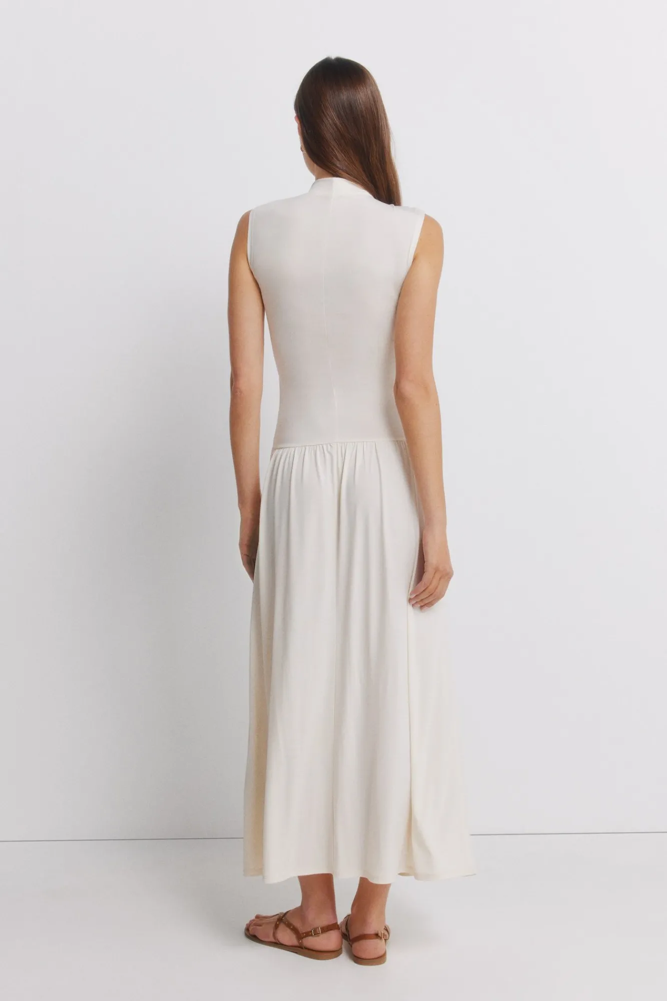 Outlet Springfield Robe froncée nude