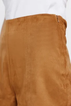 Clearance Springfield Short en daim synthétique nude