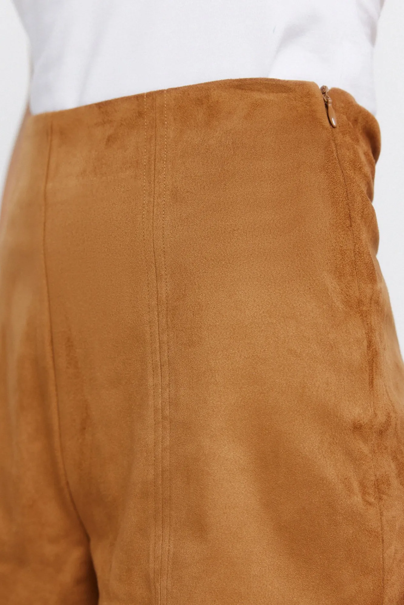 Clearance Springfield Short en daim synthétique nude