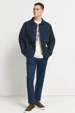 Clearance Springfield Surchemise en coton bleu