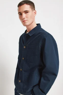 Clearance Springfield Surchemise en coton bleu
