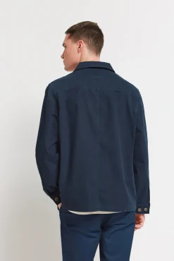 Clearance Springfield Surchemise en coton bleu