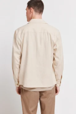 New Springfield Surchemise overshirt fit nude