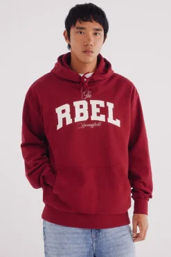 Best Springfield Sweat &agrave; capuche Rbel rouge