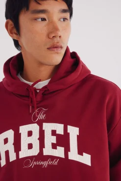 Best Springfield Sweat &agrave; capuche Rbel rouge