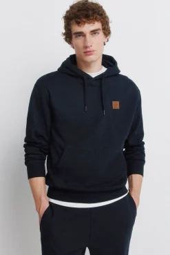 Best Springfield Sweat-shirt &agrave; capuche uni