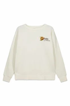 Best Springfield Sweat-shirt Caf&eacute; boh&egrave;me blanc