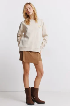 Clearance Springfield Sweat-shirt Café boheme marron