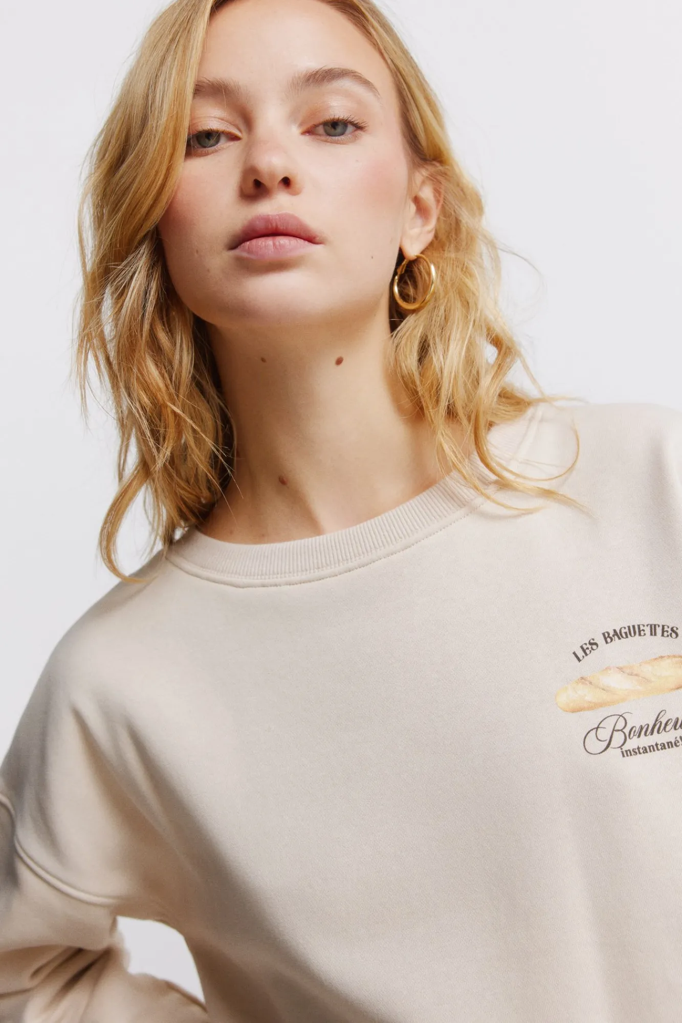 Clearance Springfield Sweat-shirt Café boheme marron