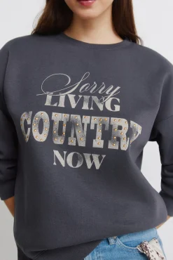 Springfield sweat-shirt « Country » gris