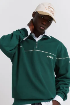 Sale Springfield Sweat-shirt passepoilé 78 vert