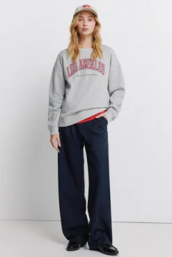 Online Springfield Sweat-shirt " Los Angeles" gris