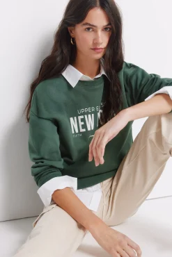 Outlet Springfield Sweat-shirt " New York" vert